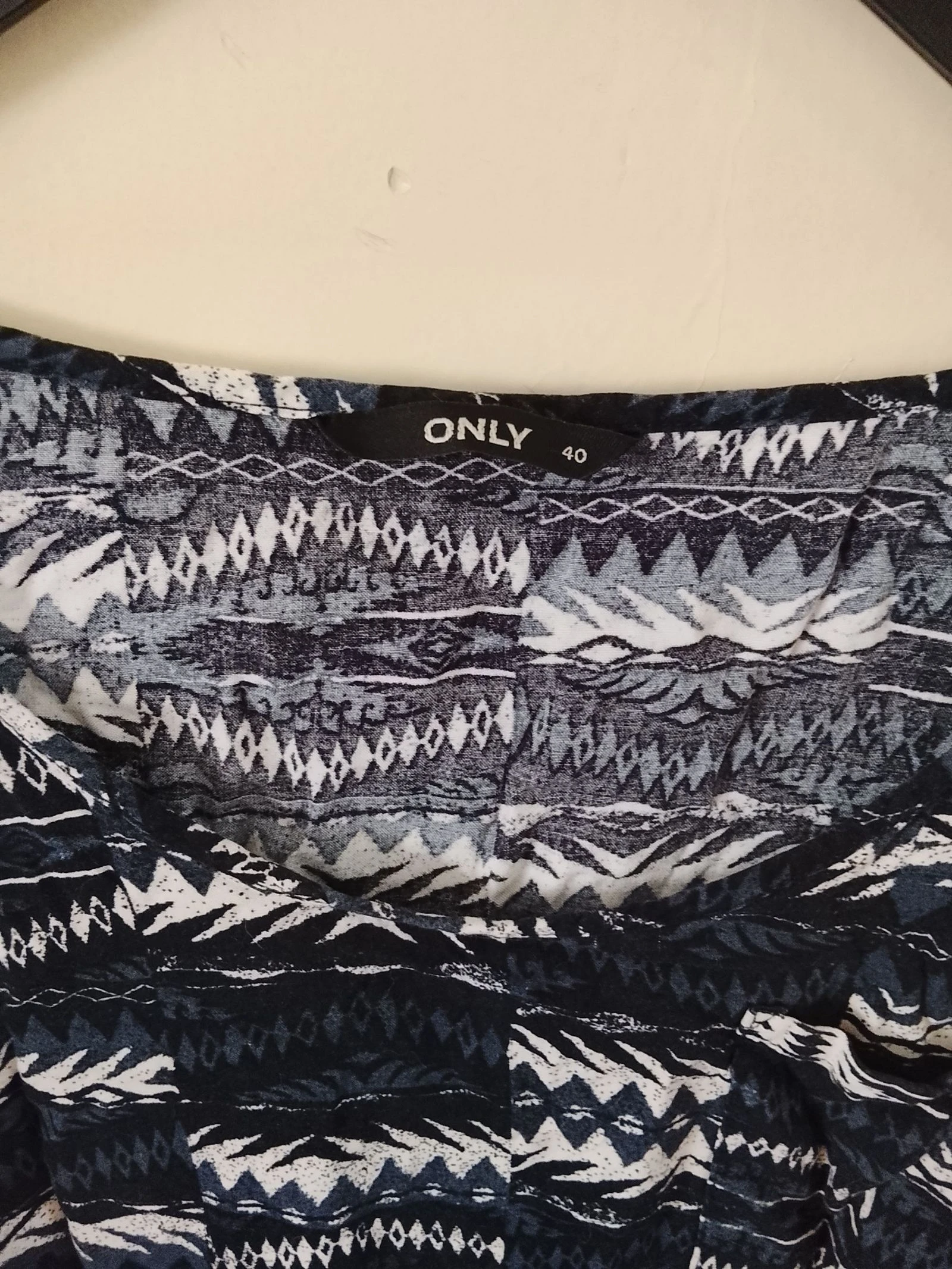 👒ONLY MAAT 40 FLUIDE TOP MET ETNISCHE MOTIEVEN IN ZEER GOEDE STAAT 👒 – photo 4
